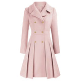 Taillierter Kurzmantel - Milena in Rosa