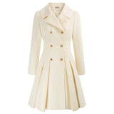 Taillierter Kurzmantel - Milena in Beige