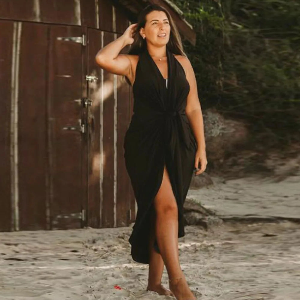 Avelena | Schwarzes Bodycon-Party-Kleid