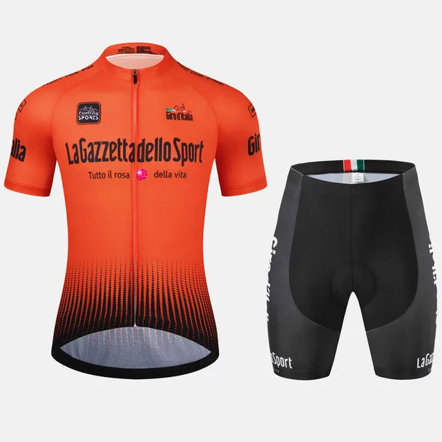 Franken | Radsportbekleidungsset Hochwertiges Castelli-Gewebe, Atmungsaktiv