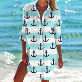 Valencia - Klassisches Sommer Damen Kleid in Mint