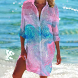 Valencia - Klassisches Sommer Damen Kleid in Rosa