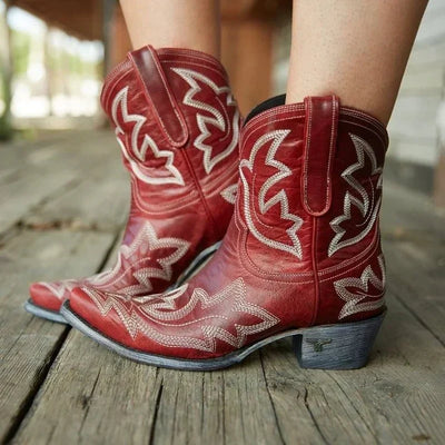 Klassische Cowboy Stiefeletten