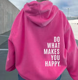 Unisex-Hoodie Mit Lockerem Schnitt - Jesse in Rosa
