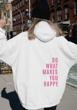 Unisex-Hoodie Mit Lockerem Schnitt - Jesse in Weiß