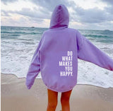 Unisex-Hoodie Mit Lockerem Schnitt - Jesse in Lila