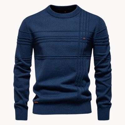 Strickpullover Herren Gestreift Kariert