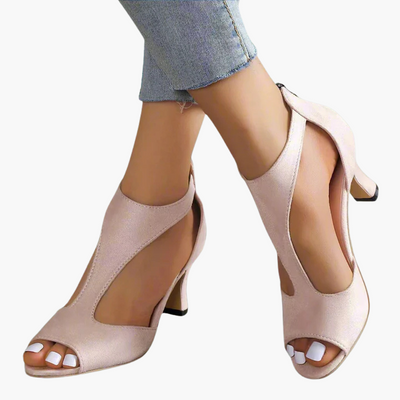 Heidrun™ | Elegante und bequeme Sandalen mit Absatz