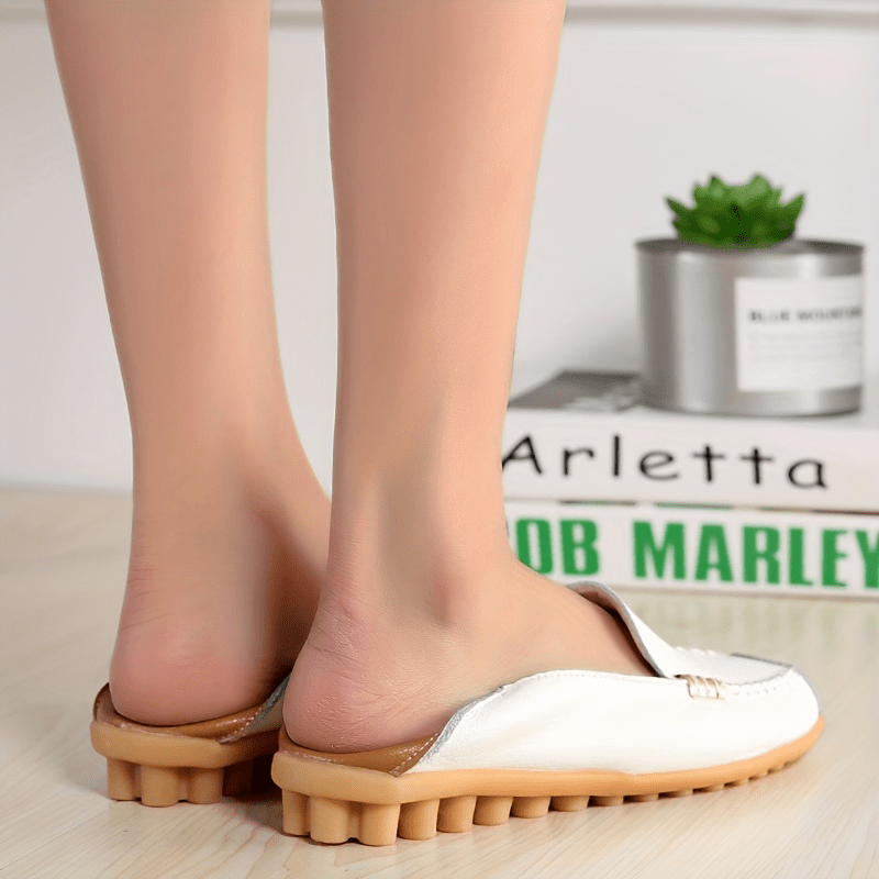 UrbanSleek™ – Elegante Damen Loafer mit Farbkontrast & Komfort-Sohle