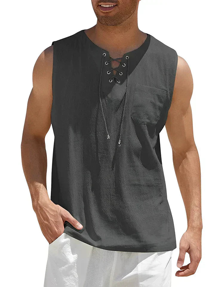 Geo - Bequeme Sommer-Tanktop für Männer