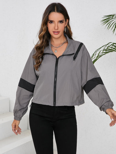 Evaro | Atmungsaktive Damenjacke für Sommer Cropped Fit
