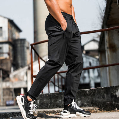 Gevora | Atmungsaktive Jogginghose für Herren Slim Fit
