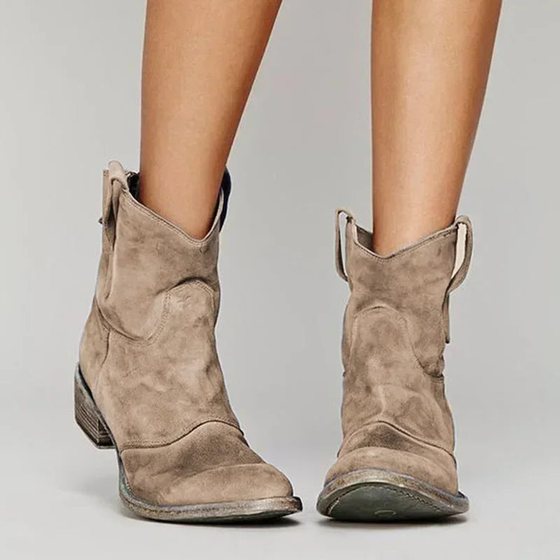 Kaye | Vintage Cowboy-Stiefeletten