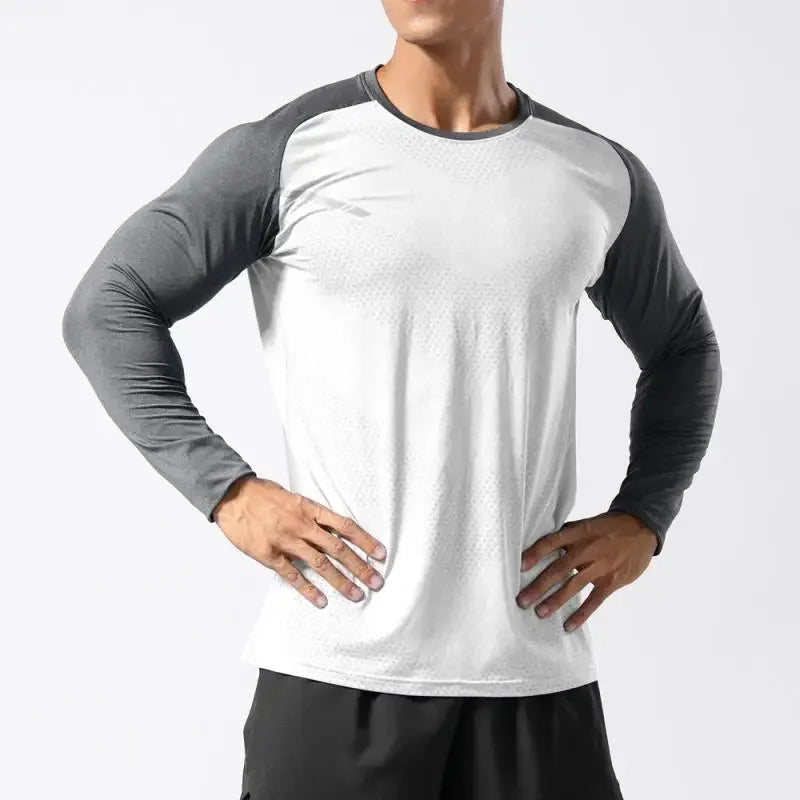Exos | Schnelltrocknendes Langarmshirt für Herren Fitness