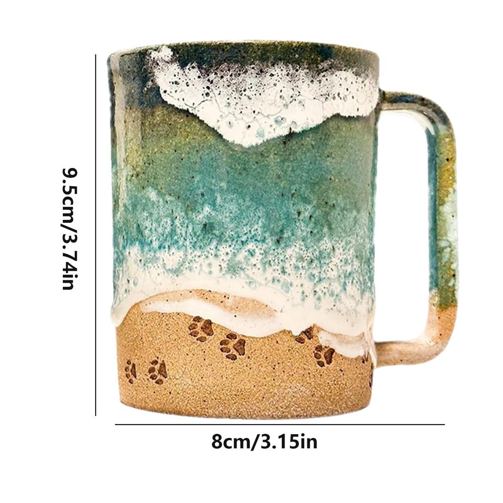 Cupshore™ | 3D gedruckt Keramik Shoreline Kaffeebecher