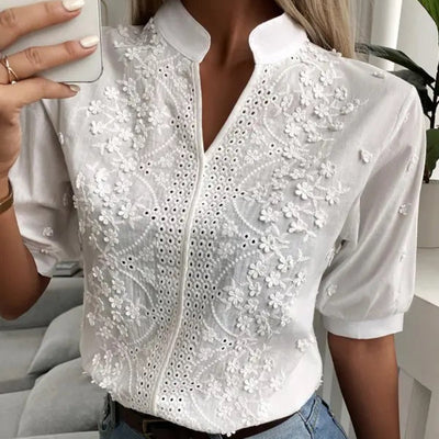 Bea - Trendige Mode Bluse für Mühelosen Stil