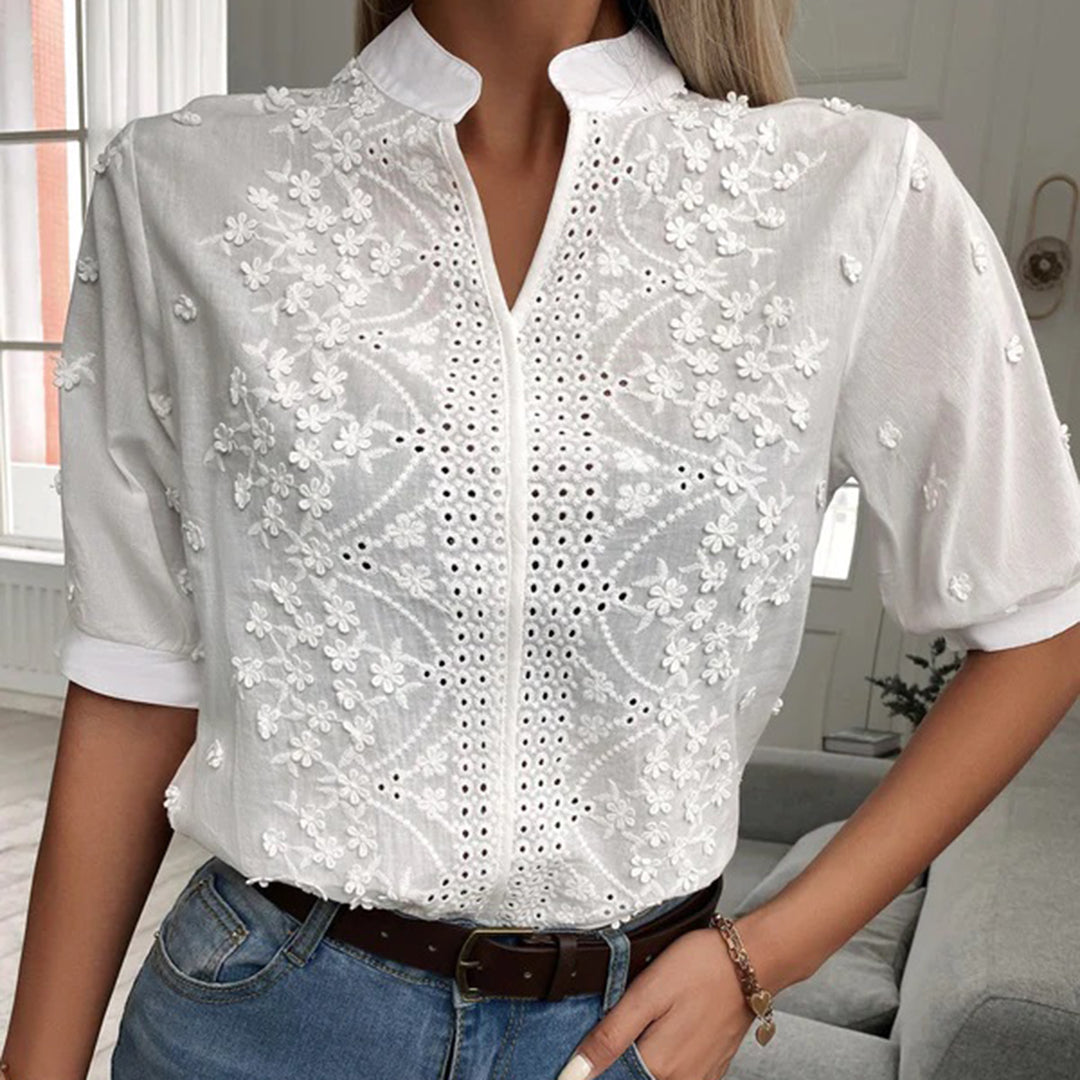 Bea - Trendige Mode Bluse für Mühelosen Stil