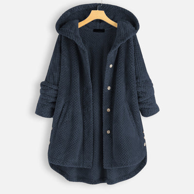 Veronika™ | Winter Reversible Fleece-Kapuzenjacke