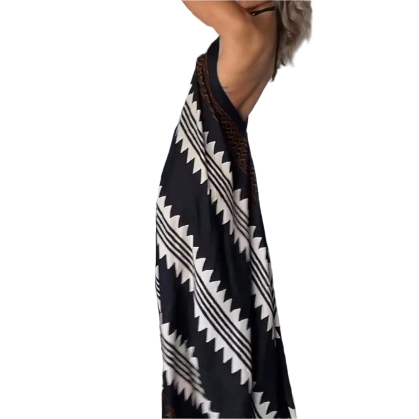 Cora - Damen Neckholder Swing Kleid