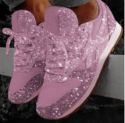 Nor - Lässige Glitzerschuhe mit Pailletten