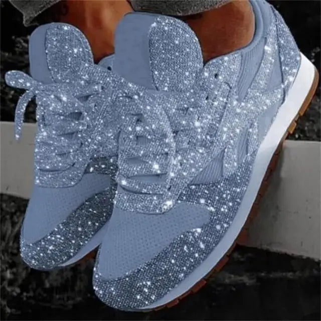 Nor - Lässige Glitzerschuhe mit Pailletten