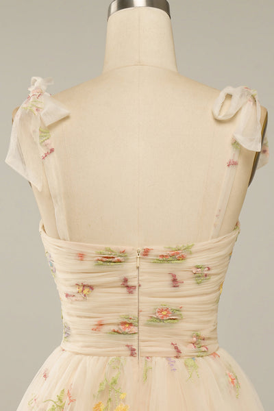 Opal - Hochwertiges Ballkleid aus besticktem Tüll