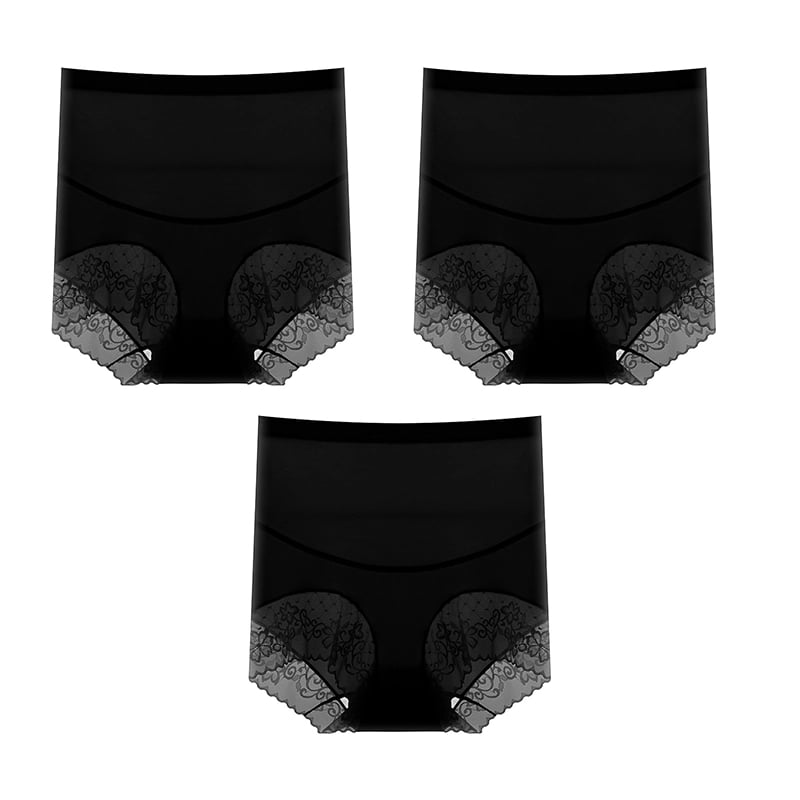 Heißer Stil Seidiges Höschen mit hoher Taille | 50% RABATT