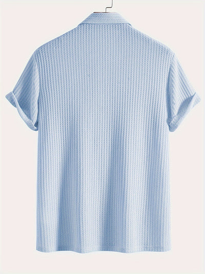 Herren Klassisches Strukturiertes Poloshirt | Bequem & Vielseitig | Smarter Casual-Look