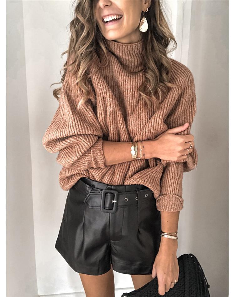 Strickpullover mit Stehkragen | Lässiger Komfort | Vielseitiger Stil