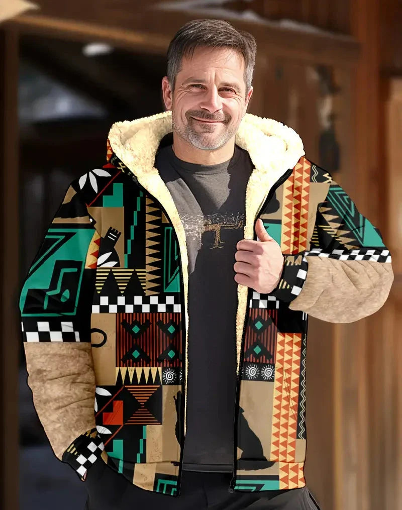 Jack - Gefütterte Winterjacke aus Baumwolle für Herren