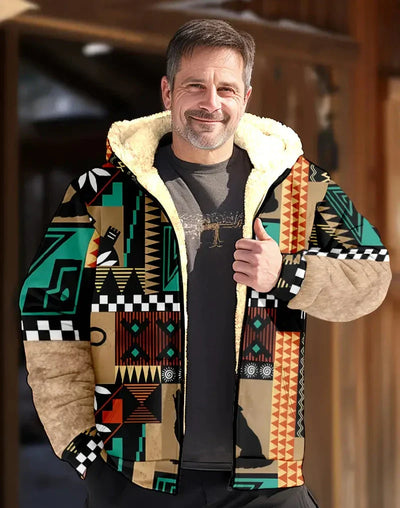 Jack - Gefütterte Winterjacke aus Baumwolle für Herren