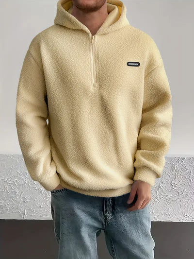 Drew - Coole flauschige Snuddie-Kapuzenpullover für Männer