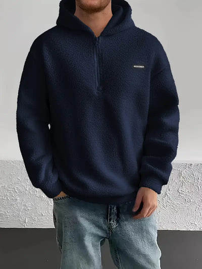 Drew - Coole flauschige Snuddie-Kapuzenpullover für Männer