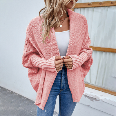 Atmungsaktive, lockere Strickjacke - Erika