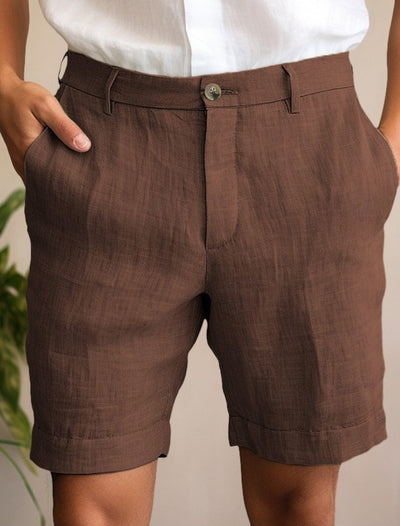 Atmungsaktive Sommershorts aus Leinen - Laurens