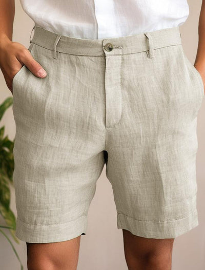 Atmungsaktive Sommershorts aus Leinen - Laurens