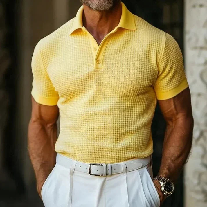 Atmungsaktives Sommer-Polohemd für Männer - Gregory