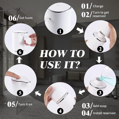 50% Rabatt | Autosoap™ - Automatischer Seifenspender [Letzter Tag Rabatt]