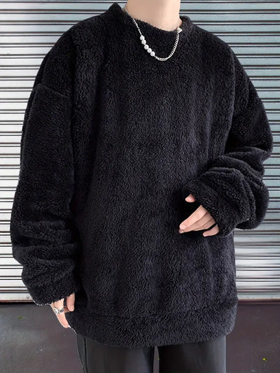 Peter - Men'S Casual Plüsch Langarm Sweatshirt