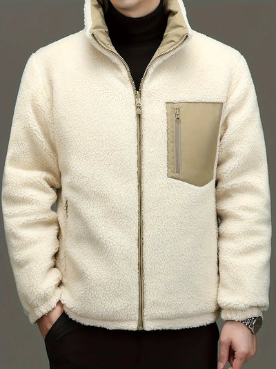 Duke - Windjacke mit Stehkragen und Fleecefutter