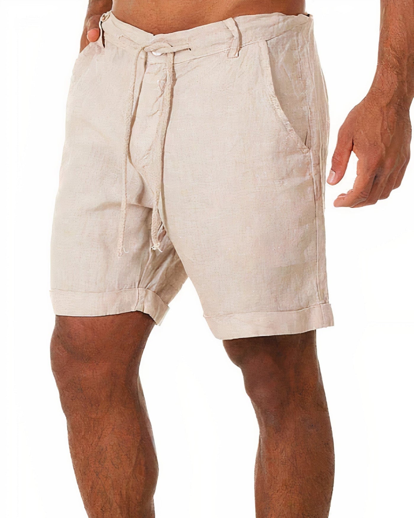 Basic-Shorts aus Leinen für Männer - Marek