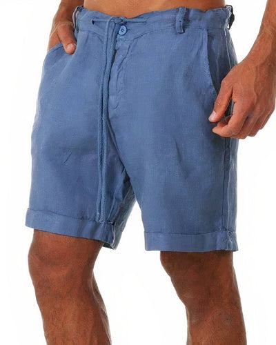 Basic-Shorts aus Leinen für Männer - Marek