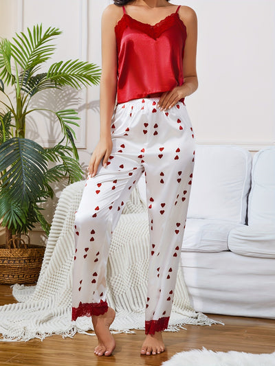 Pyjama-Set | Verspieltes Design | Femininer Look
