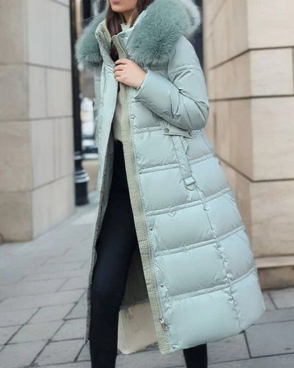 Bequeme wattierte Winterjacke für Frauen - Gabriele