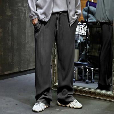 Bequeme gerippte Sommerhosen - Edwardo