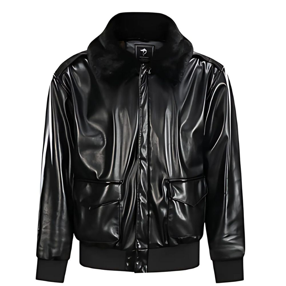 Bequeme Vintage-Lederjacke - Wolfhardt