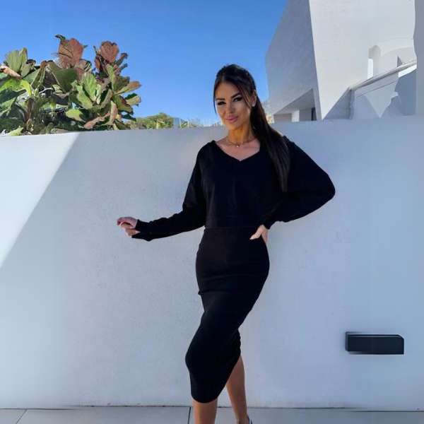 Bequemer Pullover und Kleid im Set - Aurelia