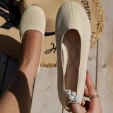 Orthopädische Damen-Ballerinas mit Komfortsohle & klassischem Design – Mia in Beige