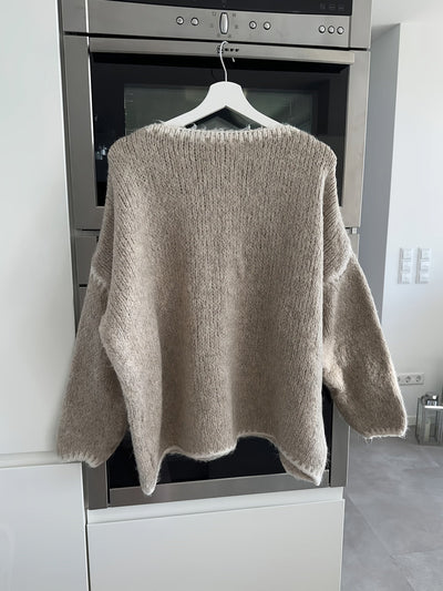 Kuscheliger Oversize-Pullover | Boho-Details | Lässiger Chic