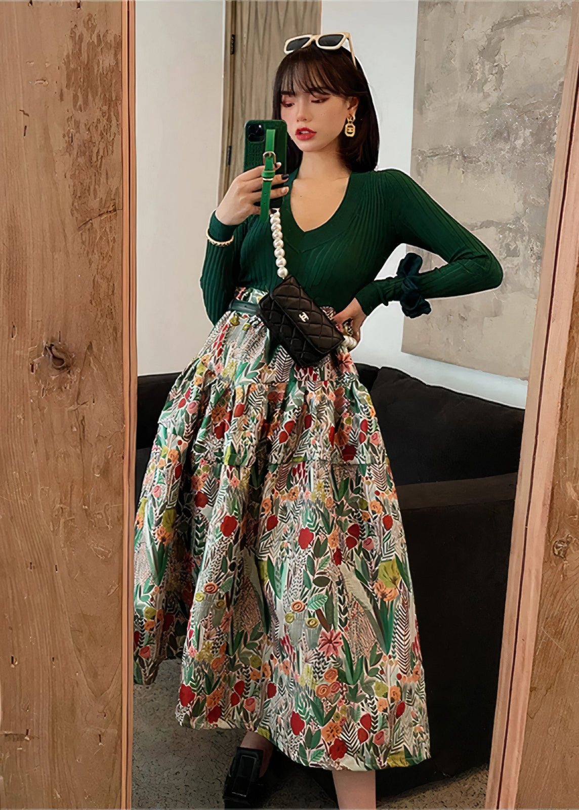 Boho Maxirock für den Sommer - Sonjana